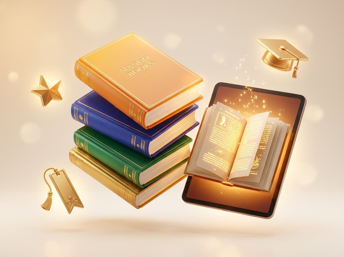 Mango Books 3D Library Collection